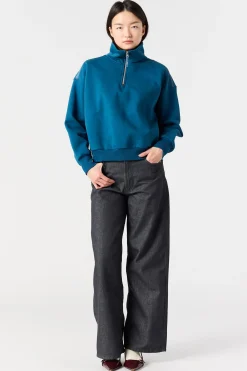 ZENDAYA - SWEATSHIRT MIT HALBEM REIßVERSCHLUSS-Parajumpers Online